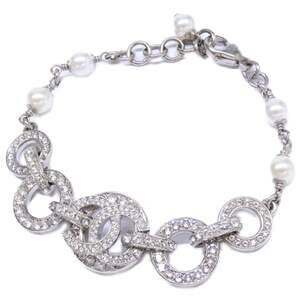 Chanel Cc Logo Chain Bracelet Sterling #351510C11B